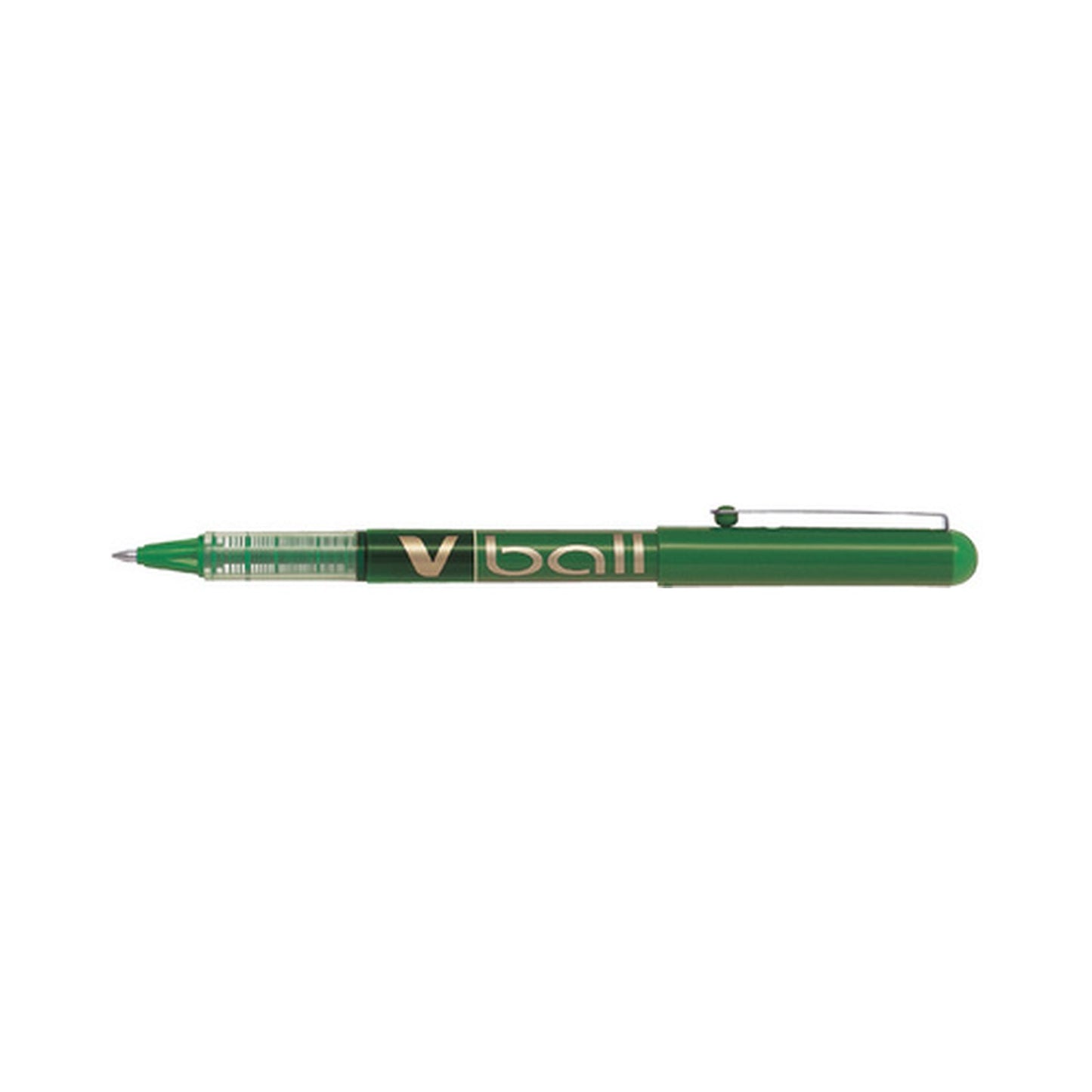 PILOT Stylo roller V Ball VB 7, pointe métal, vert