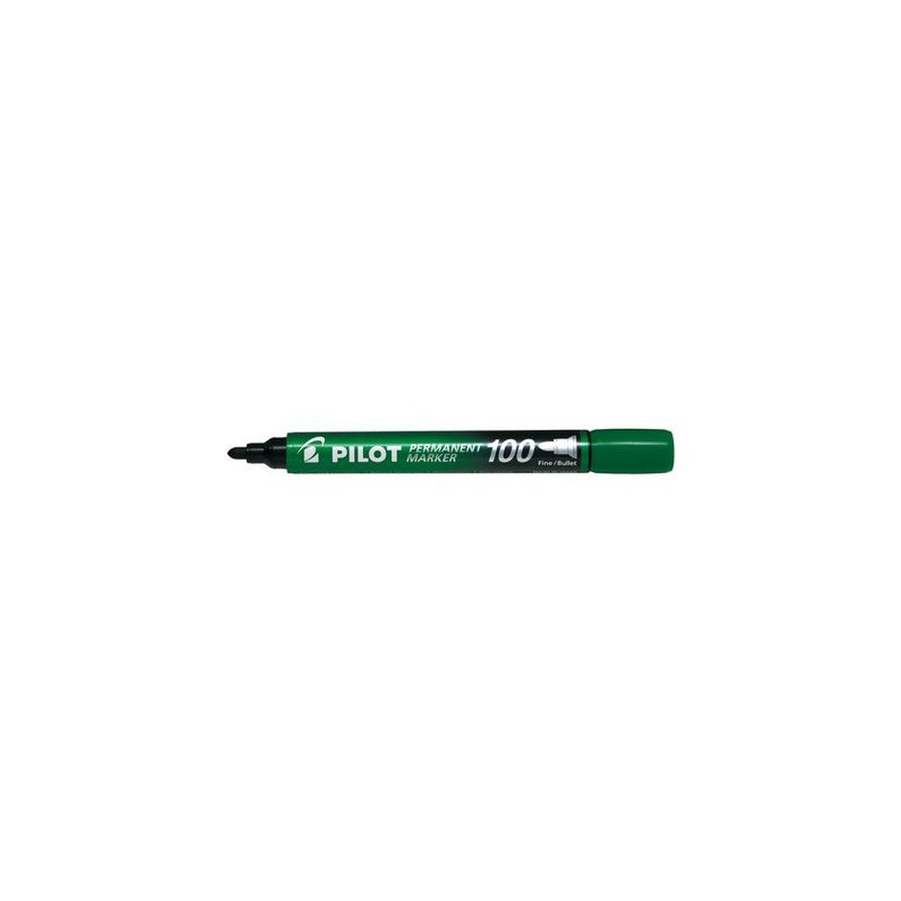 PILOT Marqueur permanent 100, pointe ogive, vert