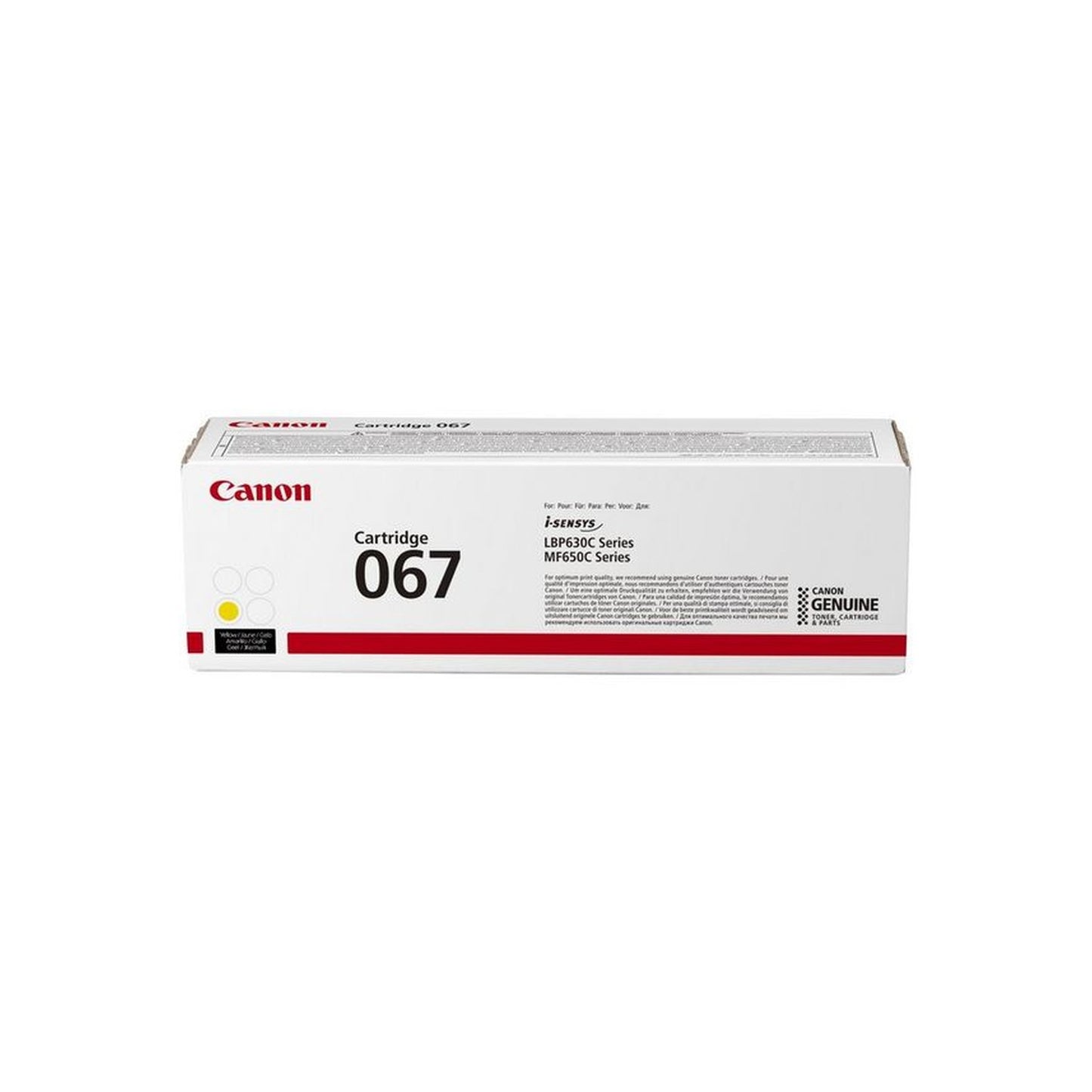 Toner d'origine Canon 5099C002 / 067 - jaune