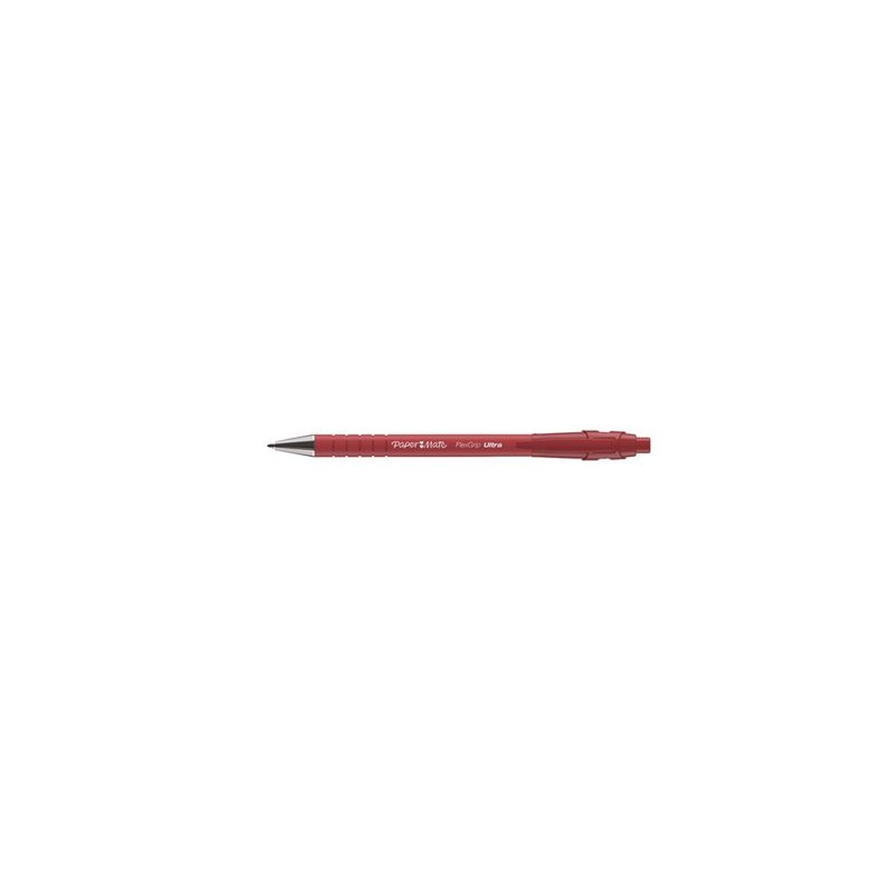Paper:Mate Stylo à bille rétractable FlexGrip Ultra, rouge