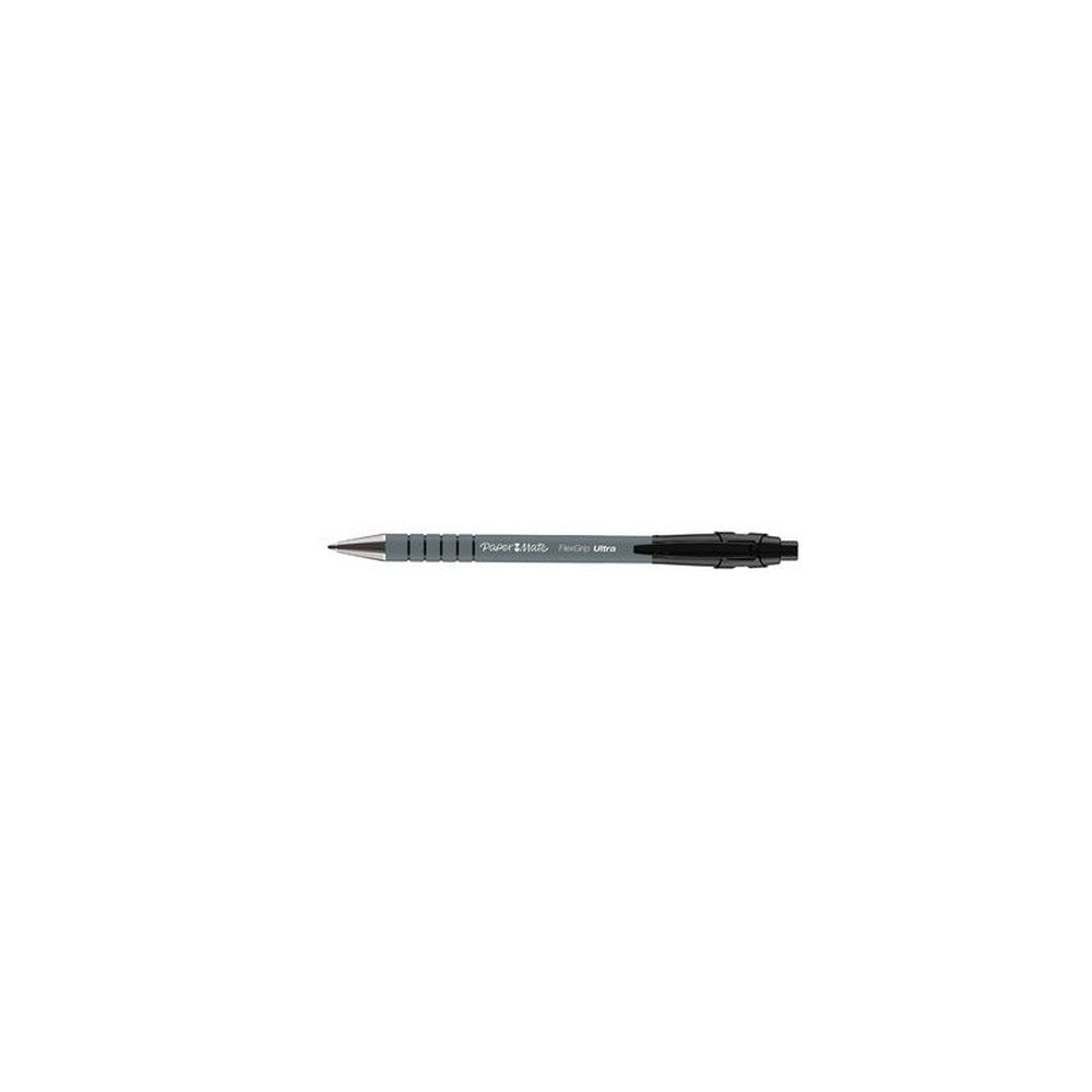 Paper:Mate Stylo à bille rétractable FlexGrip Ultra, noir