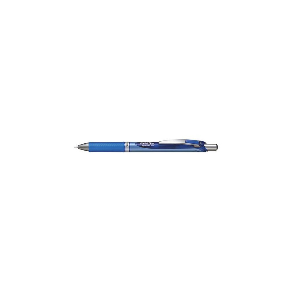 Pentel Stylo roller à encre gel liquide EnerGel BLN75, bleu