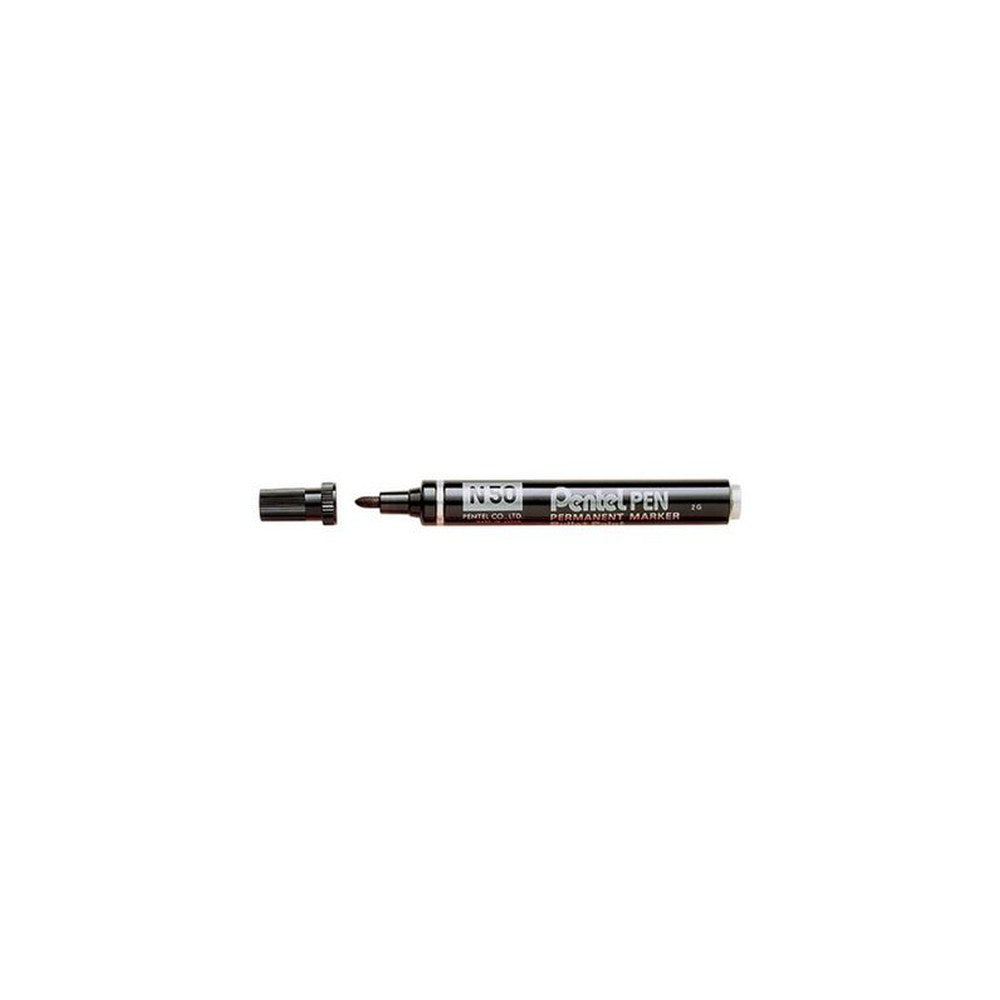 Pentel Marqueur permanent Pentel PEN N50, noir