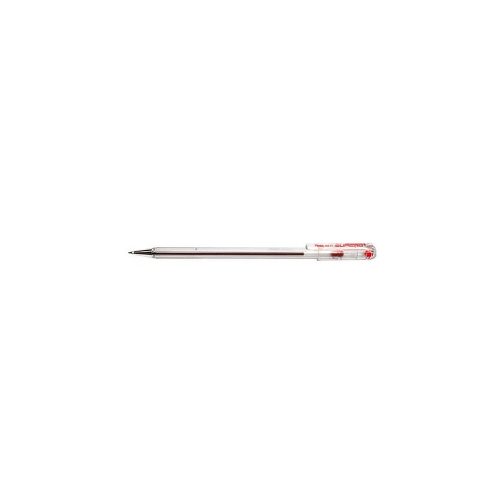 Pentel Stylo à bille SUPERB BK77, rouge