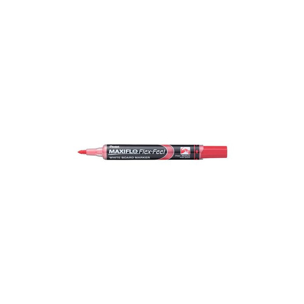 Pentel Marqueur pour tableau blanc MAXIFLO Flex-Feel, rouge