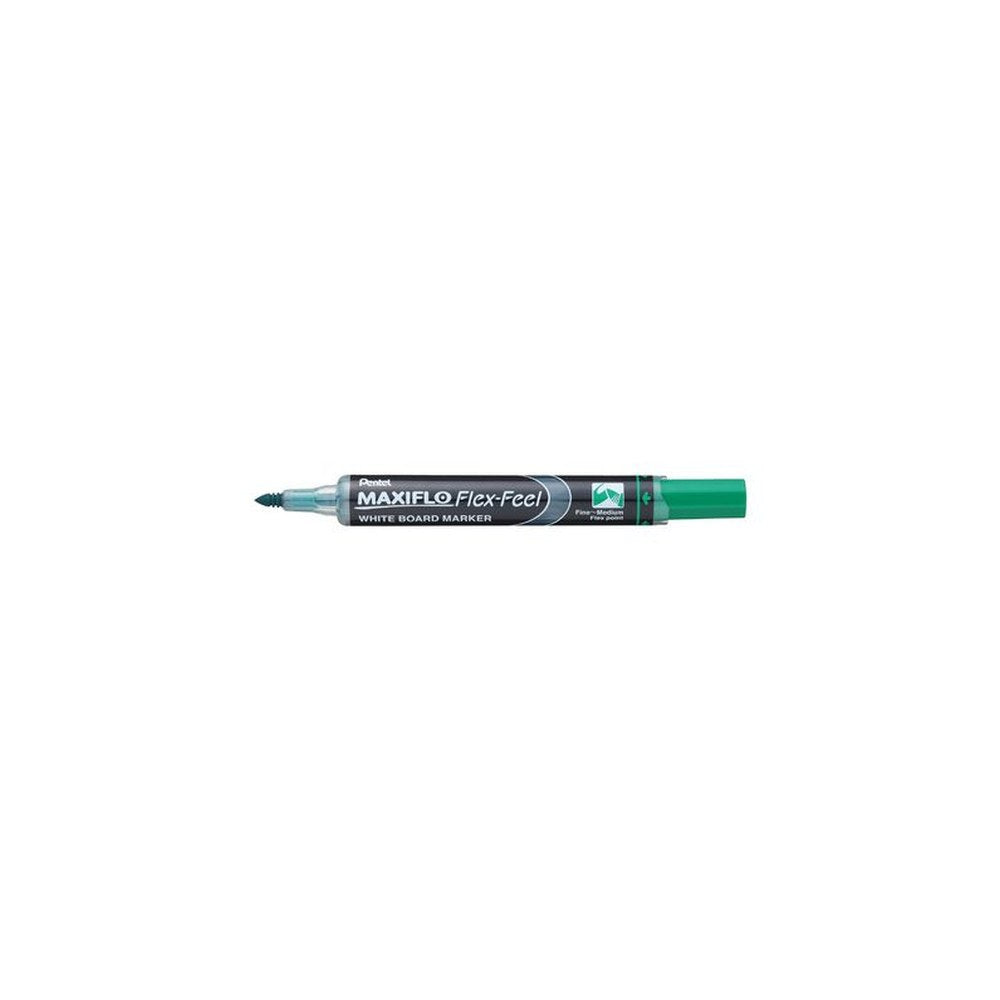 Pentel Marqueur pour tableau blanc MAXIFLO Flex-Feel, vert
