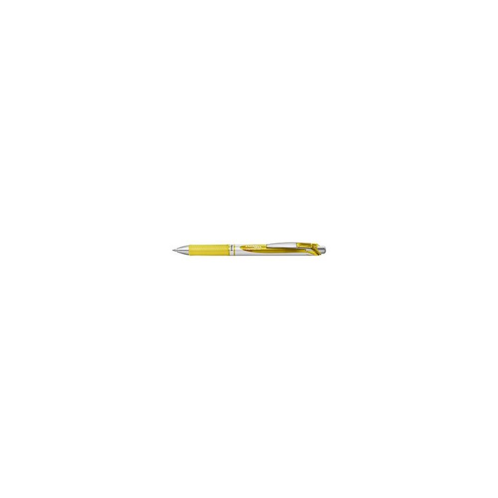 Pentel Stylo roller encre gel Energel BL77, jaune