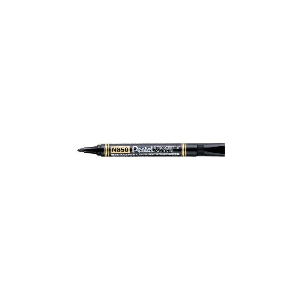 Pentel Marqueur permanent N850, pointe ogive, noir