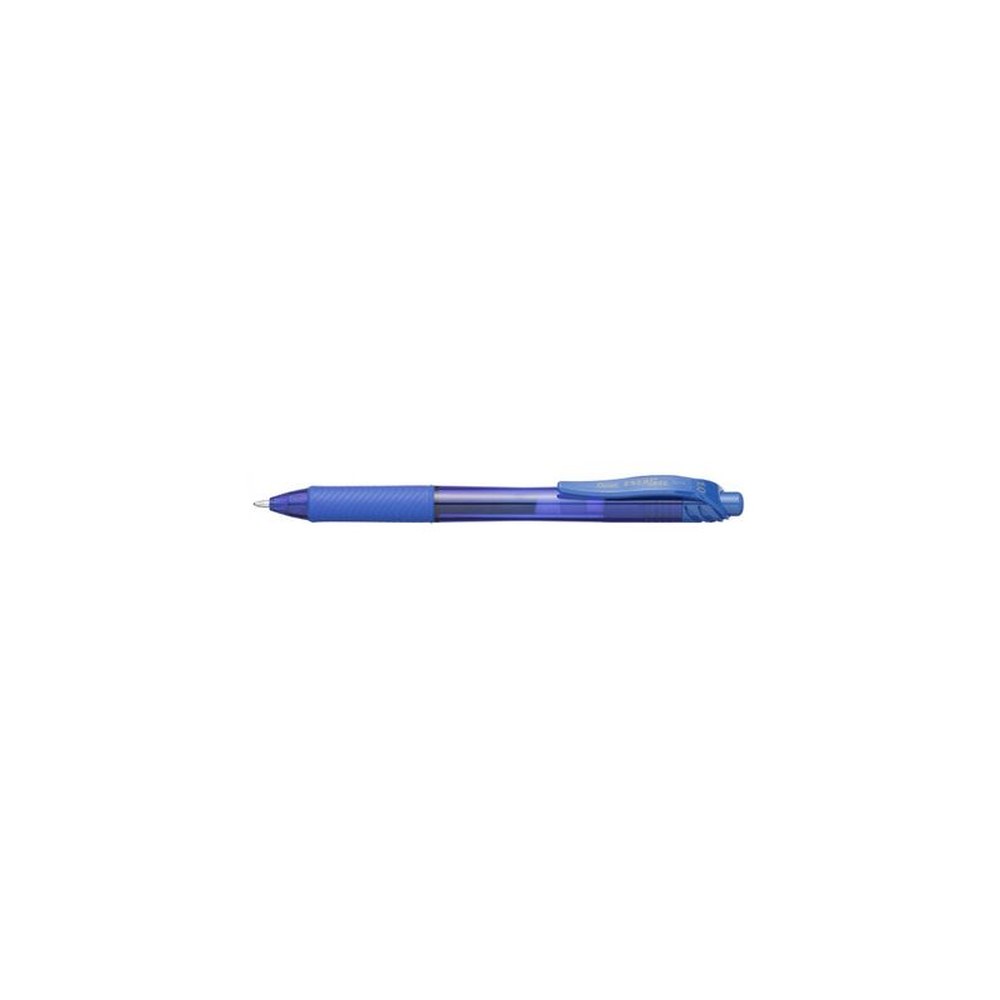 Pentel Stylo roller à encre gel EnerGel-X BL110, bleu