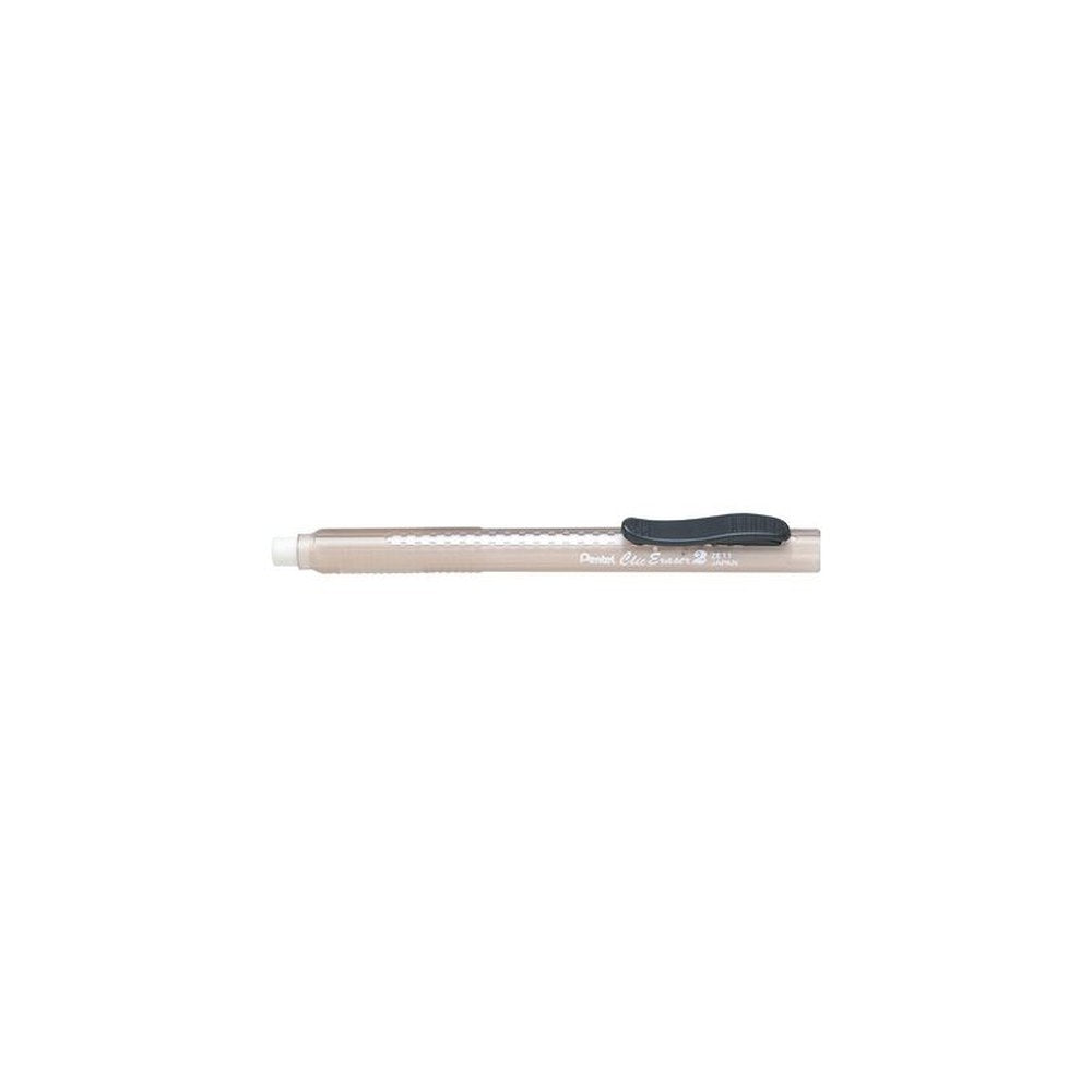Pentel Stylo-gomme ClicEraser2 ZE11T, noir-transparent