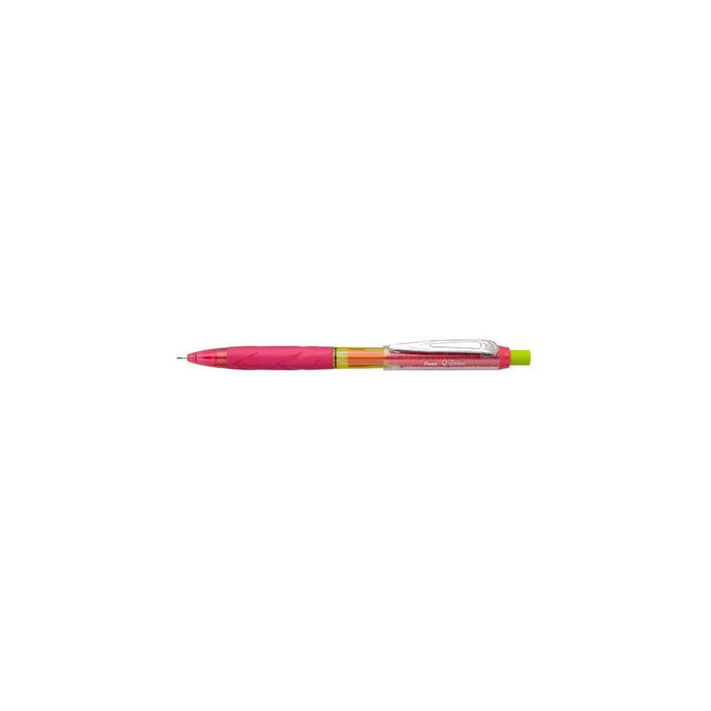 Pentel Porte-mines Q-Erase, 0,7 mm, pink/jaune