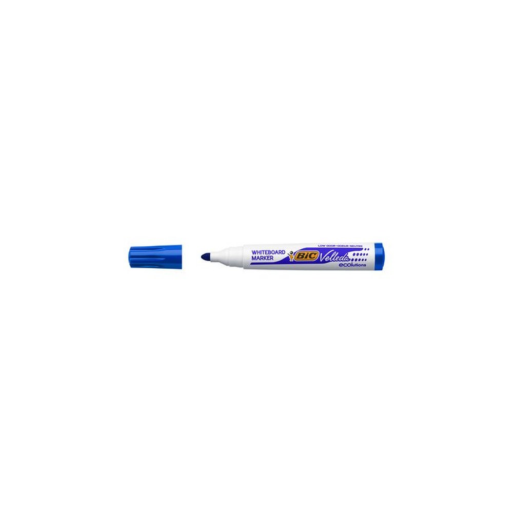 BIC Marqueur tableau blanc Velleda 1701 ECOlutions, bleu