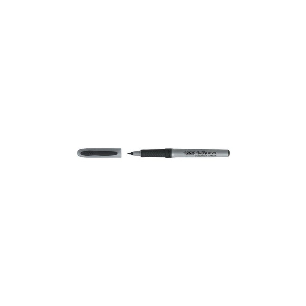 BIC Marqueur pour CD/DVD Marking Ultra Fine, permanent, noir