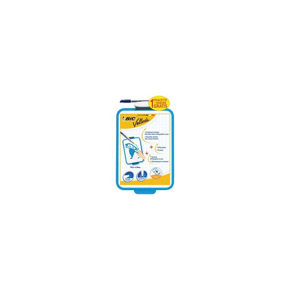BIC Ardoise Velleda, dimensions: (L)190 x (H)260 mm, blanche