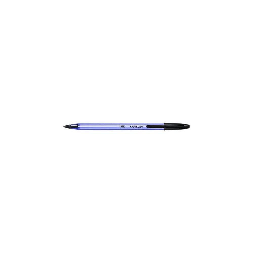 BIC Stylo à bille Cristal Soft, noir