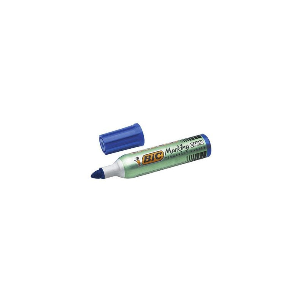 BIC Marqueur permanent Marking Onyx 1482, pointe ogive, bleu