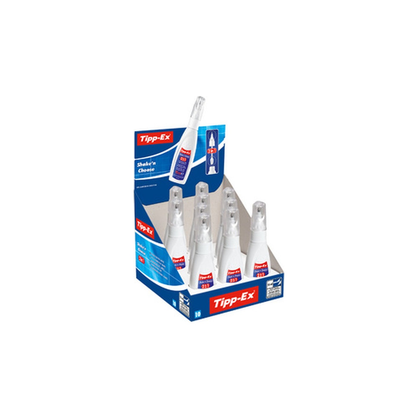 Tipp-Ex Correcteur liquide "Shake'n Choose", présentoir x10