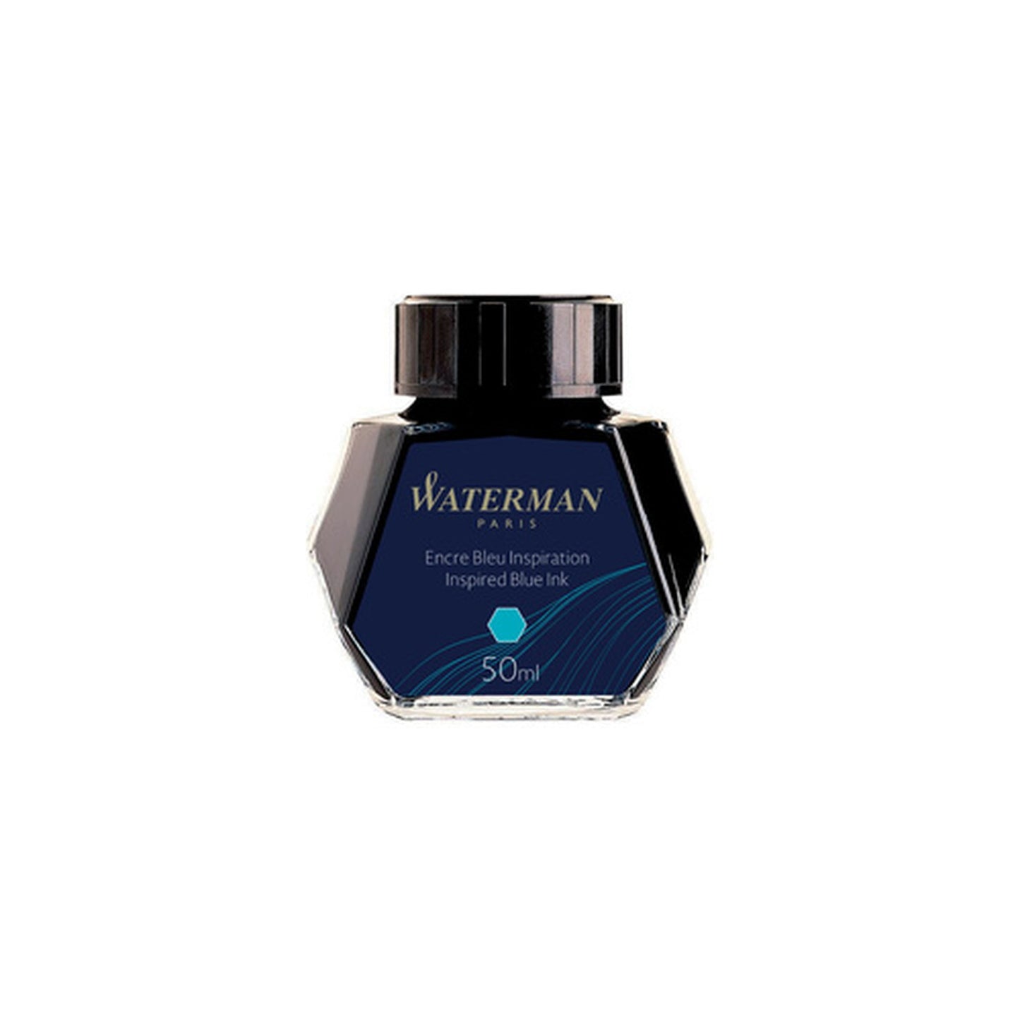 WATERMAN Flacon d'encre, contenu: 50 ml, bleu inspiration