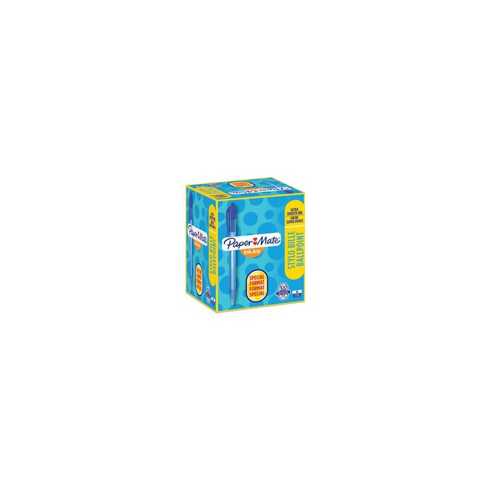 Paper:Mate Stylo à bille InkJoy 100 RT, Value pack, bleu