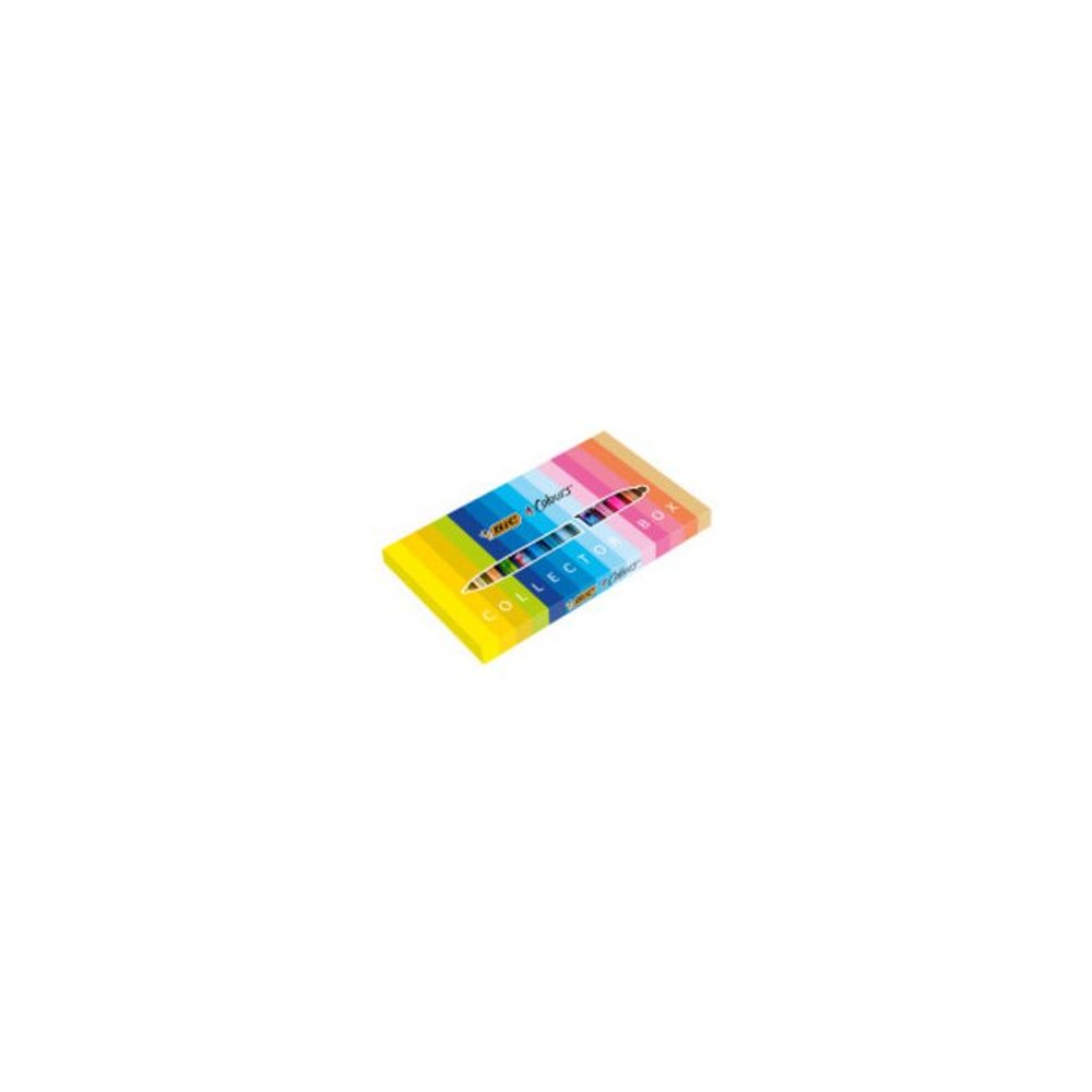 BIC Stylo à bille 4 Colours, Collector Box, set de 15