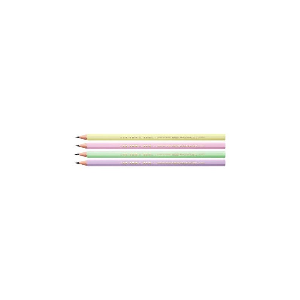 BIC Crayon de papier Evolution PASTEL, HB, assorti x12