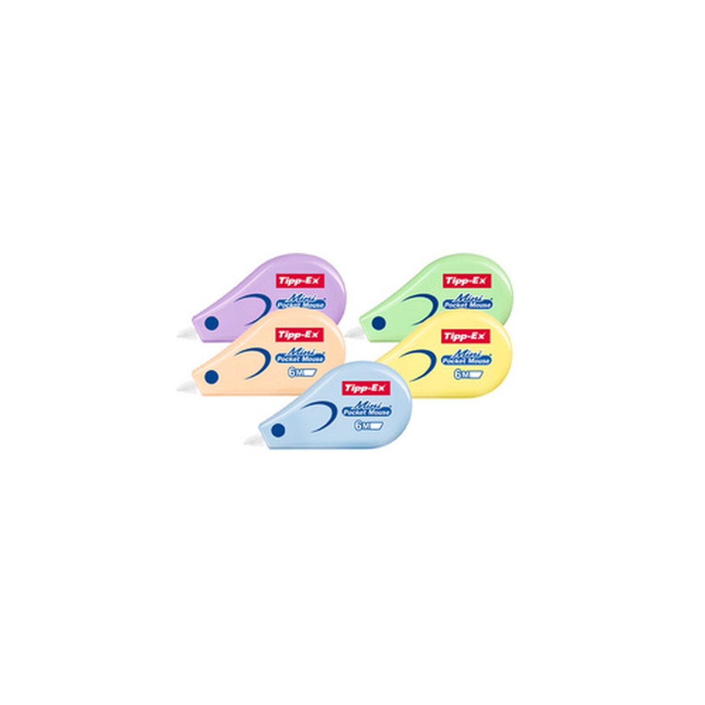 Tipp-Ex Rouleau correcteur "Mini Pocket Mouse Pastel"