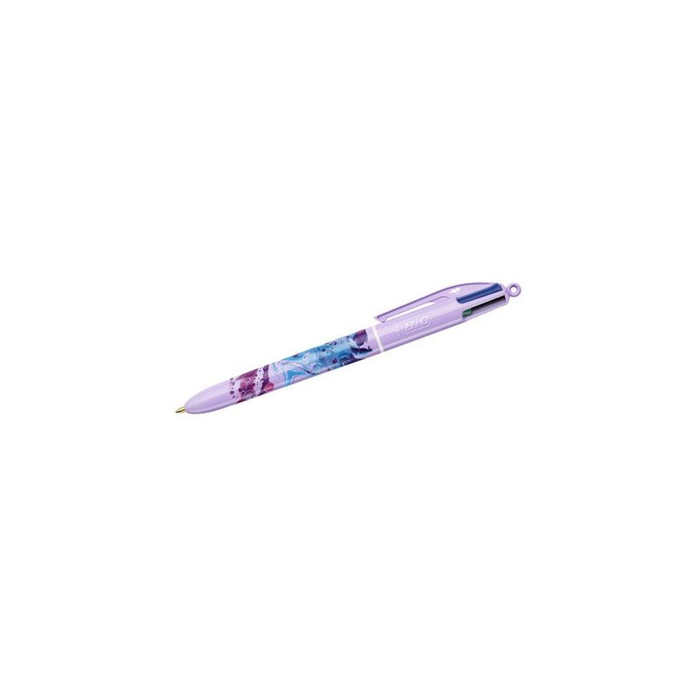 BIC Stylo à bille rétractable 4 Colours Hydro