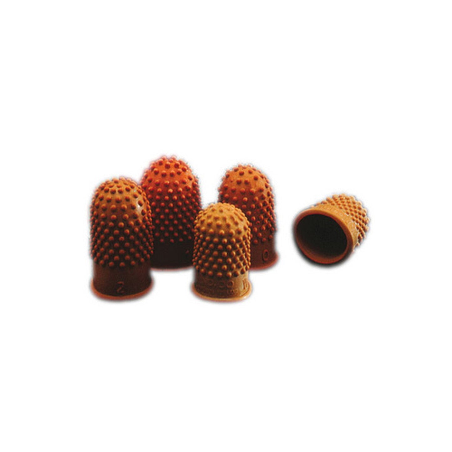 Rexel Doigtier, taille 0 - diamètre: 20 mm, orange