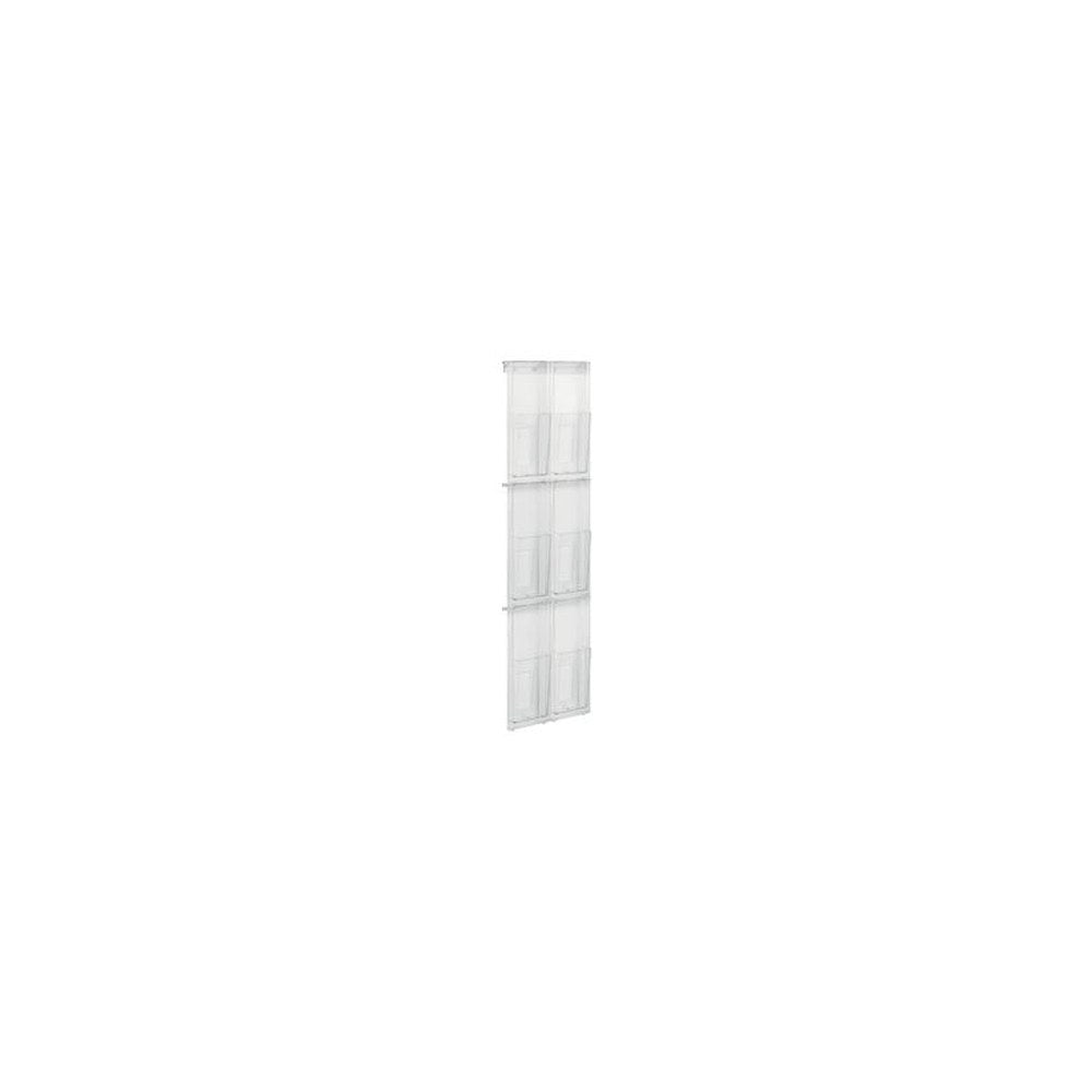 helit Porte-brochures mural "the placativ", transparent