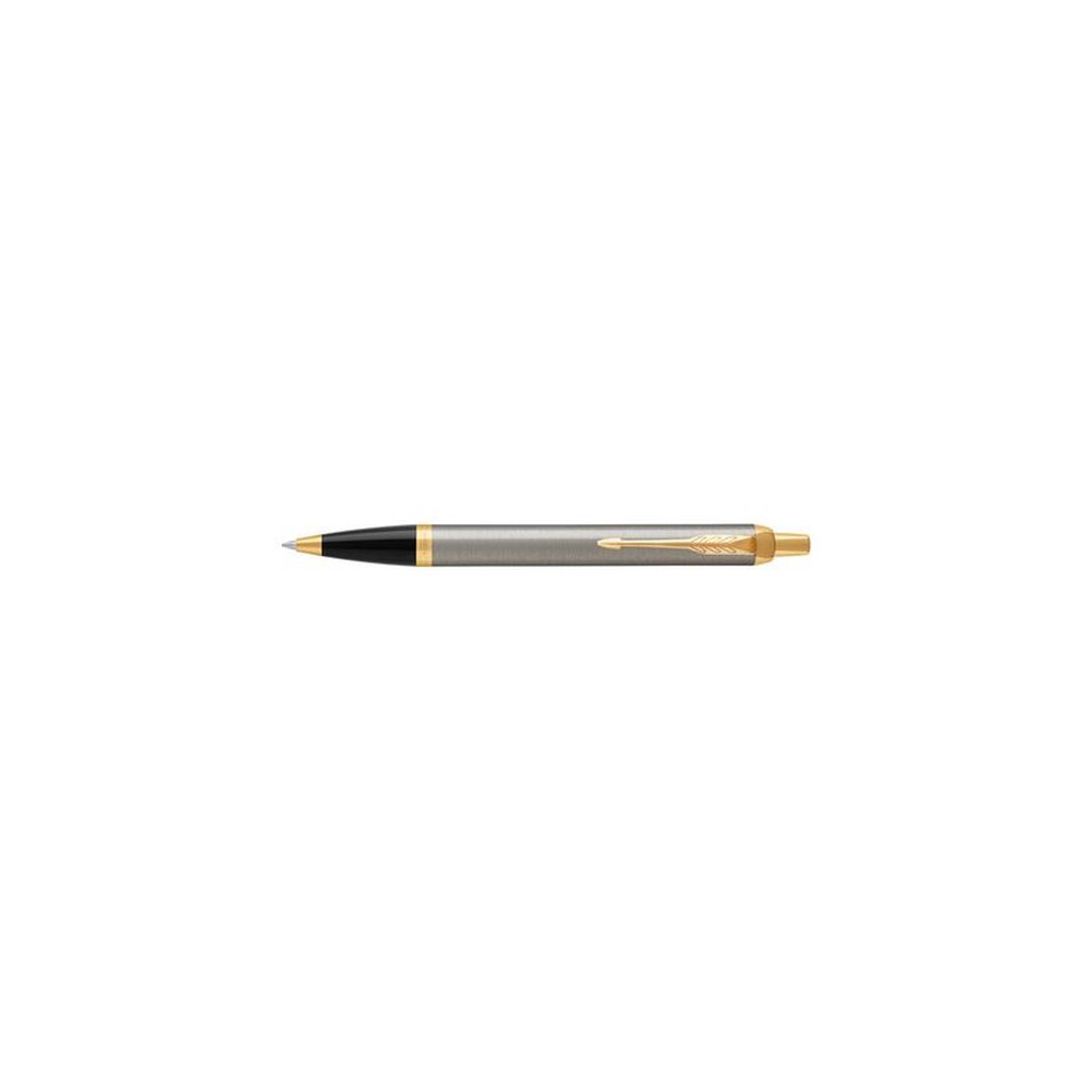 PARKER Stylo à bille rétractable IM Métal Brossé G.T.
