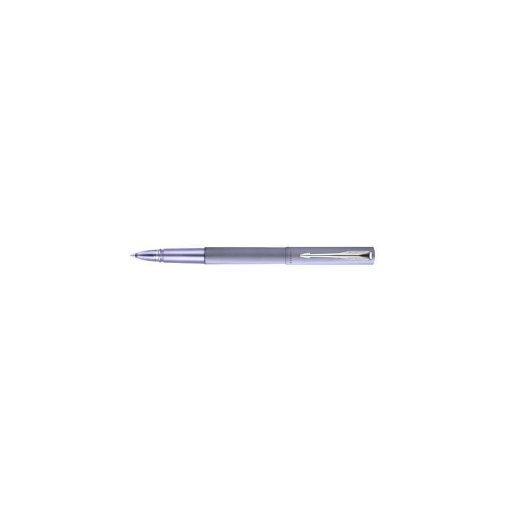 PARKER Stylo roller VECTOR XL, bleu argent métallisé C.T.