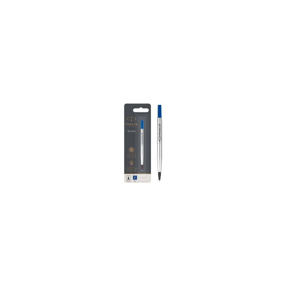 PARKER Recharge pour rollerball QUINK, 0,7 mm, blister, bleu