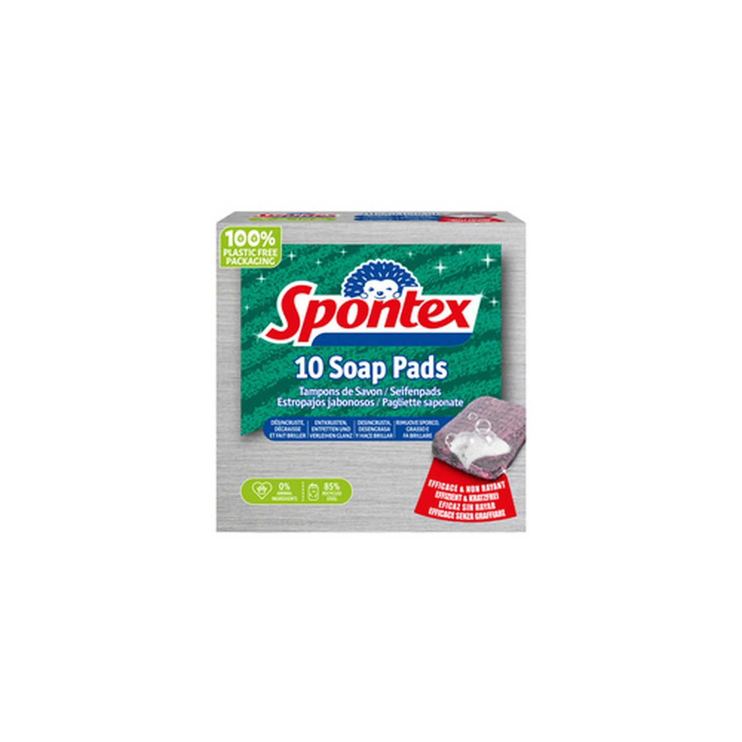 Spontex Tampon de savon, pack de 10