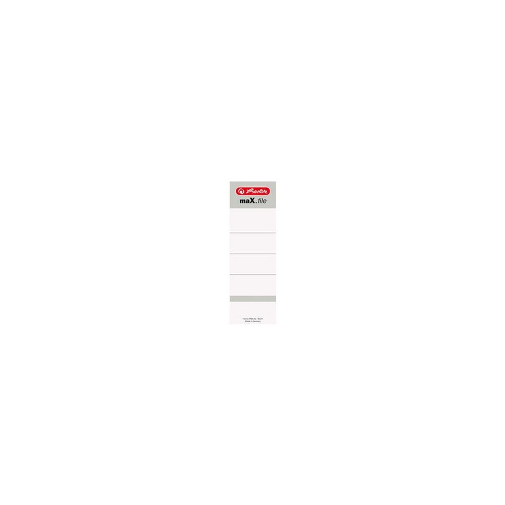 herlitz Etiquette de dos pour classeur maX.file, 54 x 190 mm