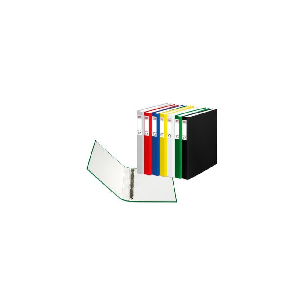 herlitz Classeur à anneaux maX.file protect, A4, mécanisme