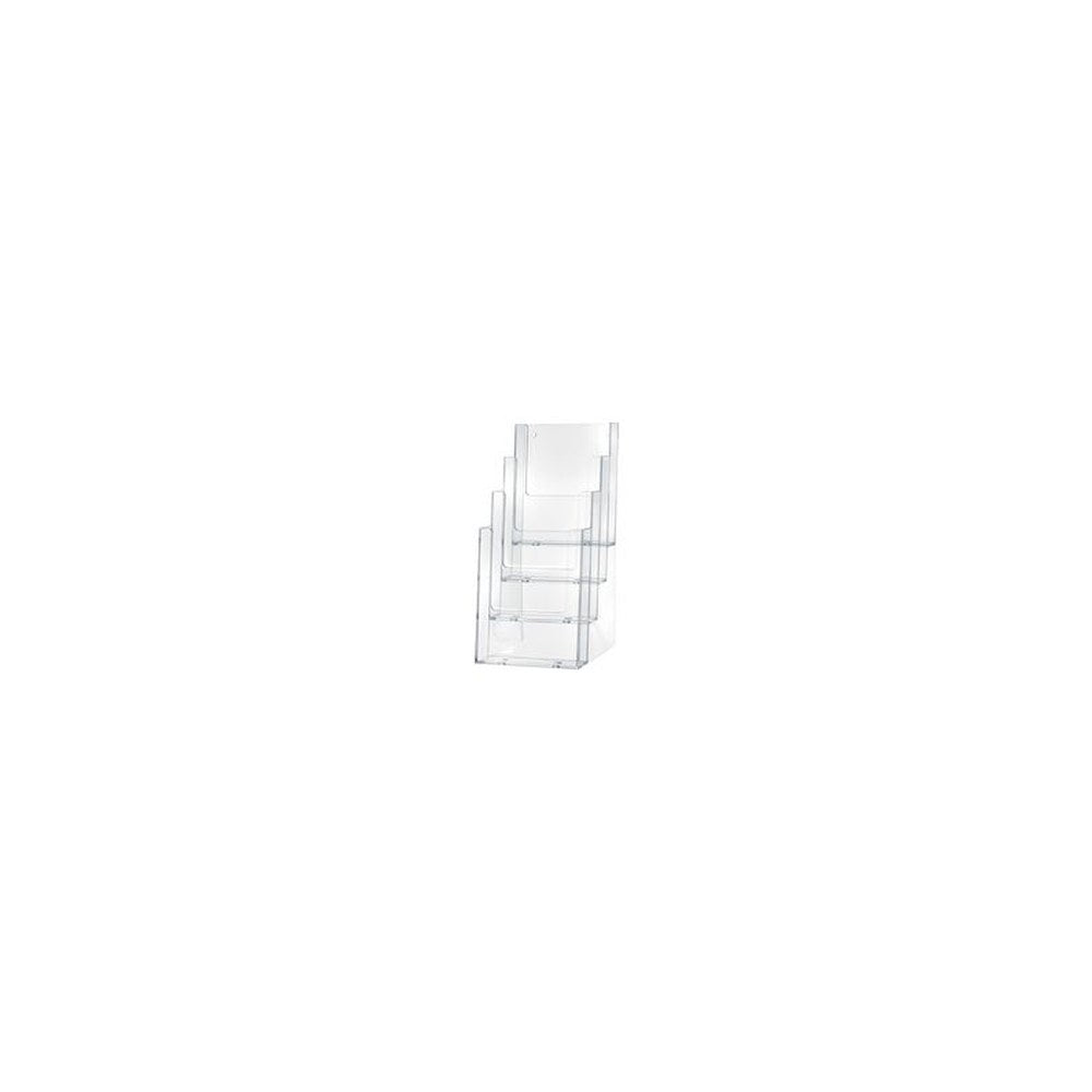 helit Porte-brochures de table "the helpdesk", transparent