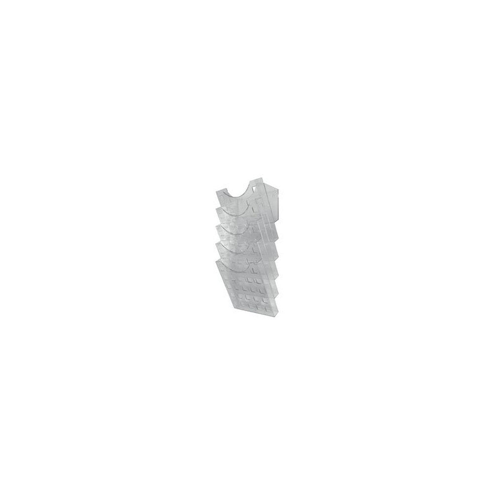 helit Porte-brochures mural "the grid wall", transparent