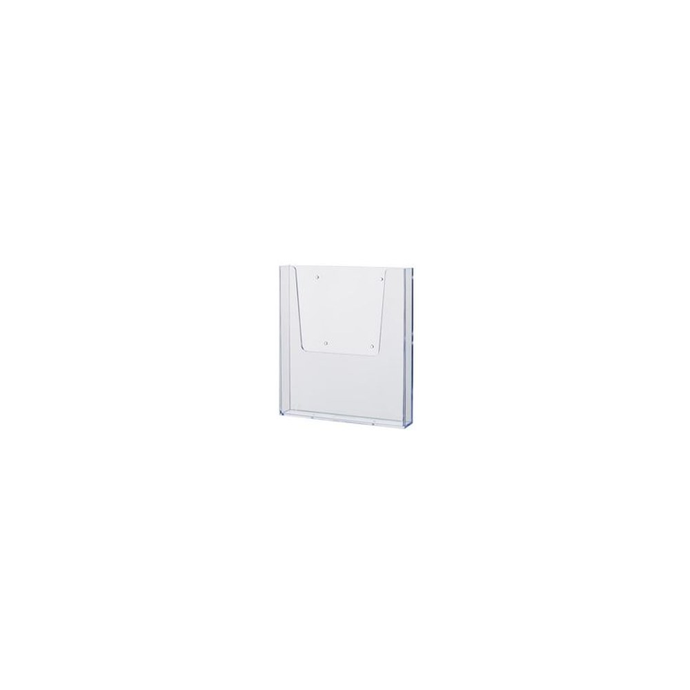 helit Porte-brochures mural "the help wall", A4, transparent x2