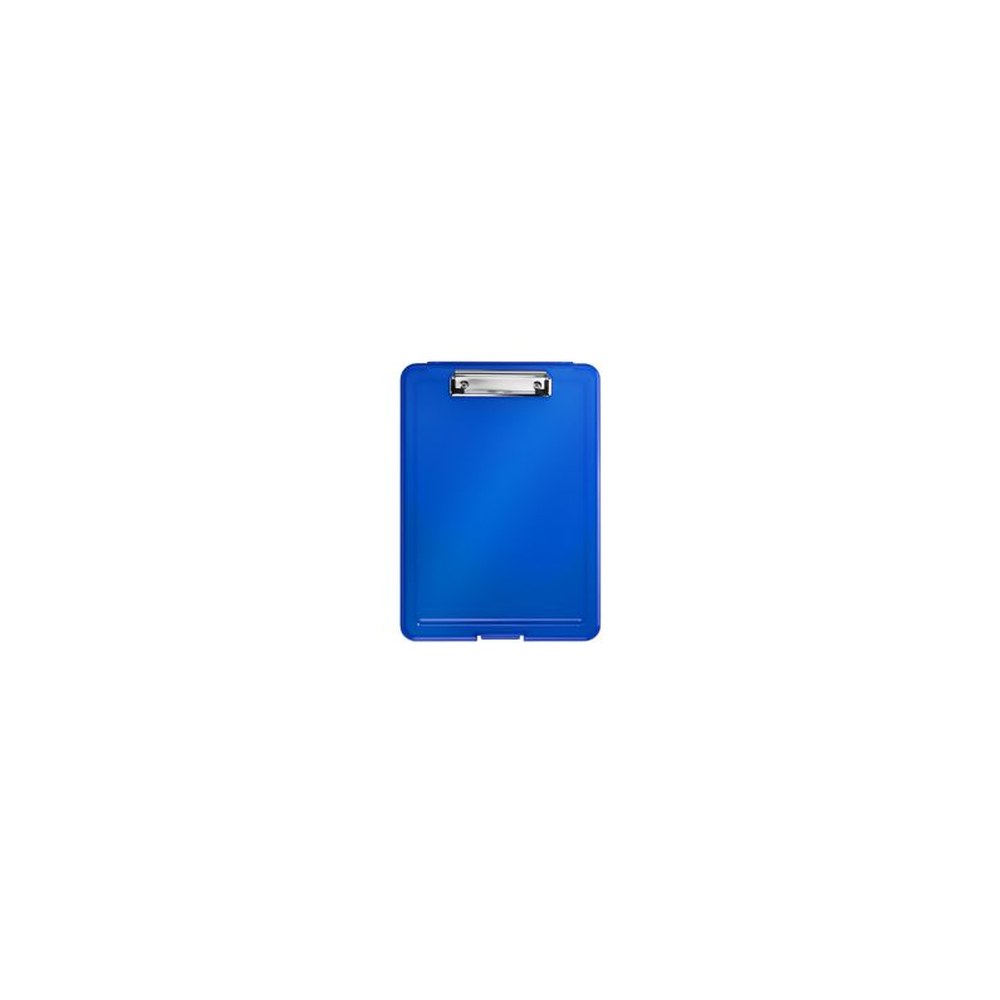 helit Porte-bloc avec compartiment "the clip", A4, bleu