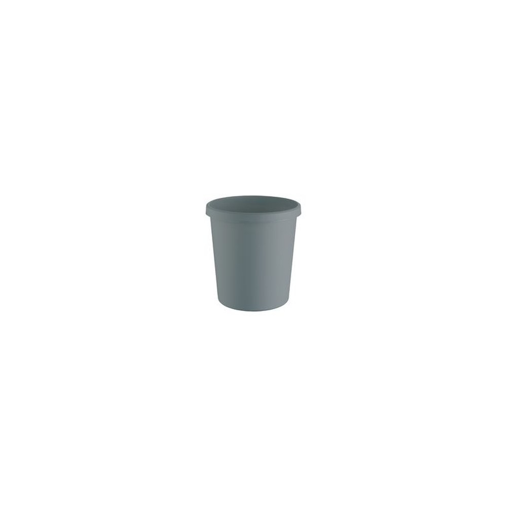 helit Corbeille à papier "the green german", 18 L,gris clair
