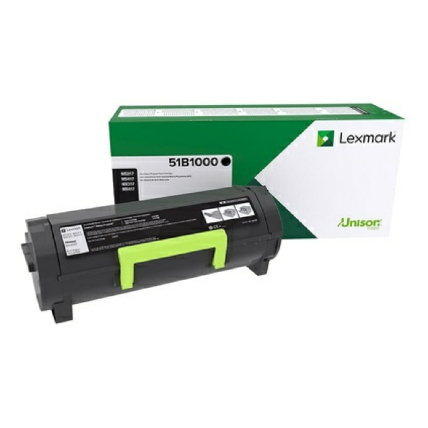 Toner d'origine Lexmark 51B00A0 - noir