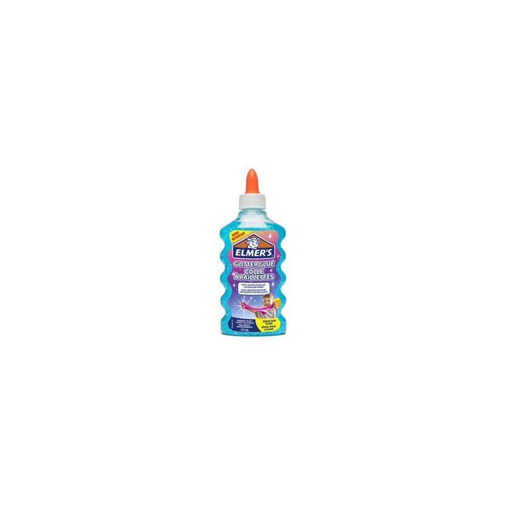 ELMER'S Colle à paillettes "Glitter Glue", 177 ml, bleu
