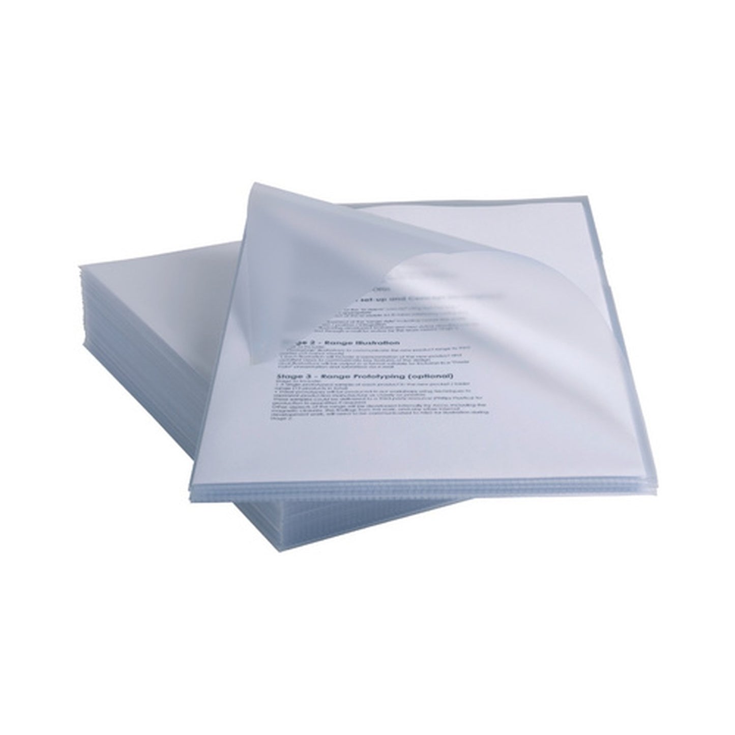 Rexel Pochette coin Anti-Slip, format A4, PP,incolore, 0,15m