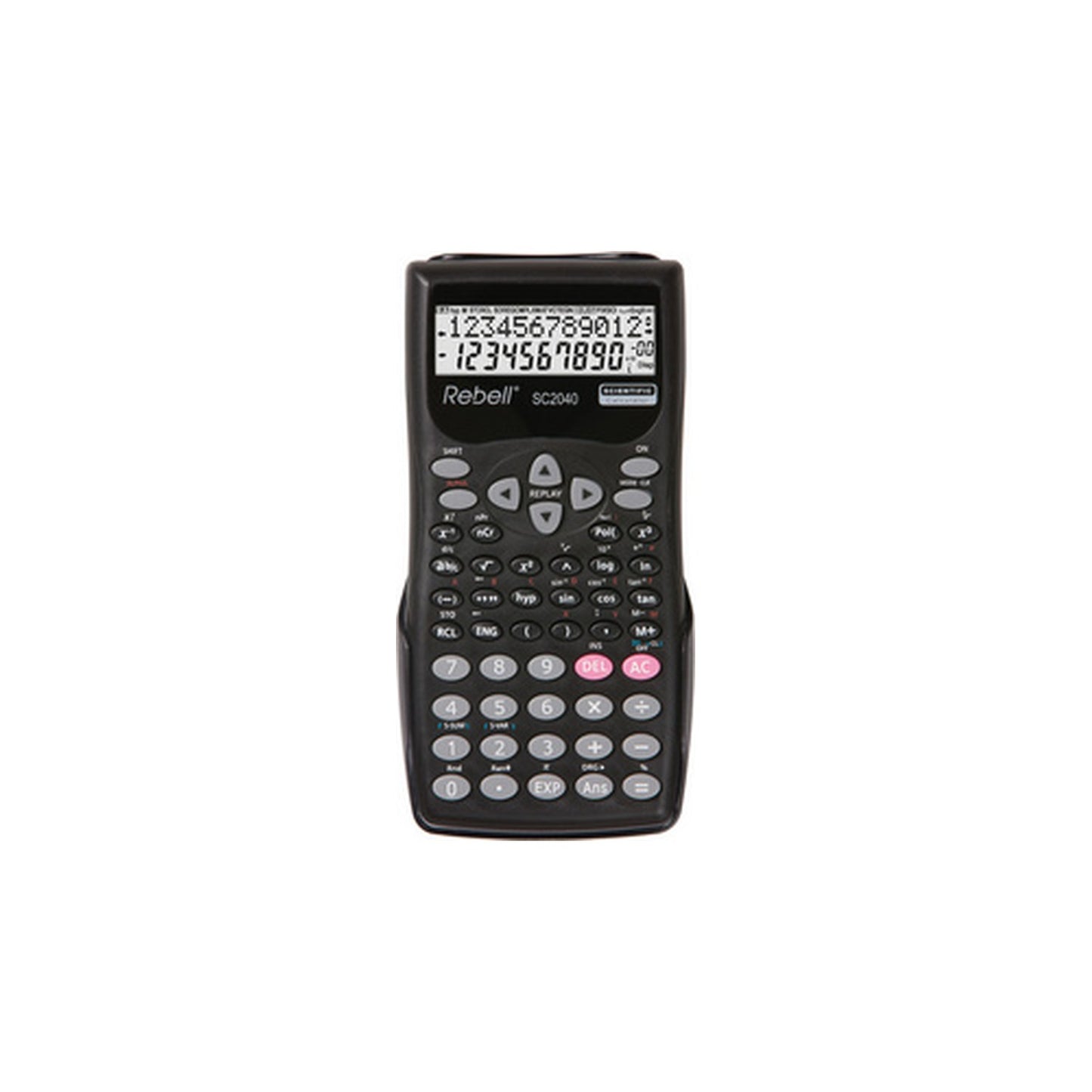 Rebell Calculatrice scolaire SC2040, noir