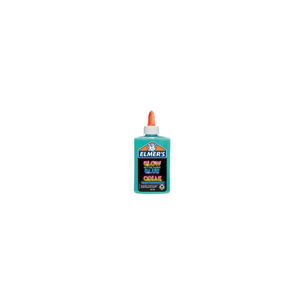 ELMER'S Colle liquide Glow in the Dark, 147 ml, bleu