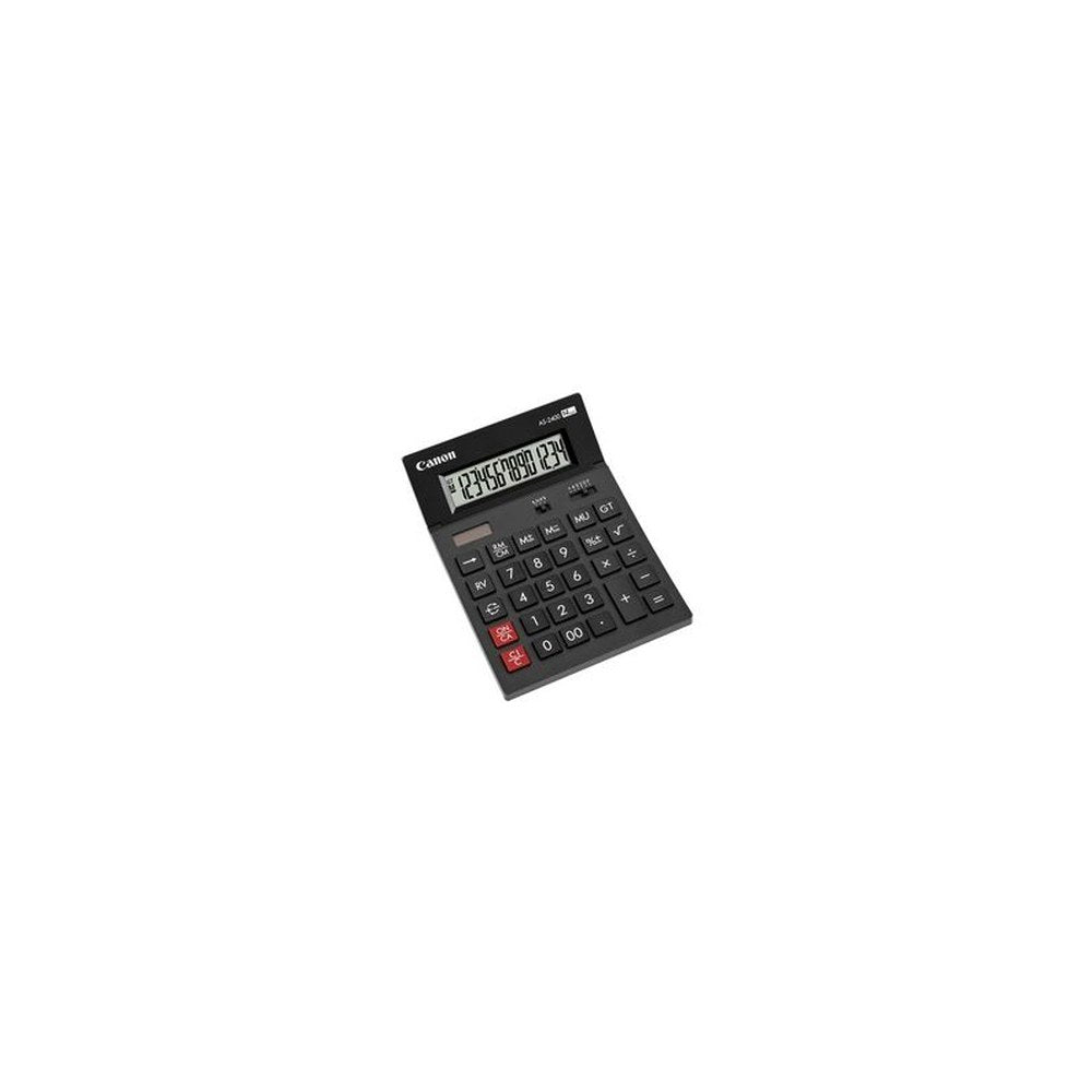 Canon Calculatrice de bureau AS-2400, alimentation solaire