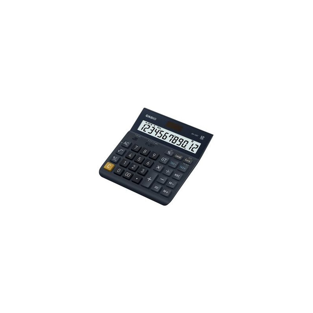 CASIO Calculatrice de bureau DF-12ET, 12 chiffres, noir