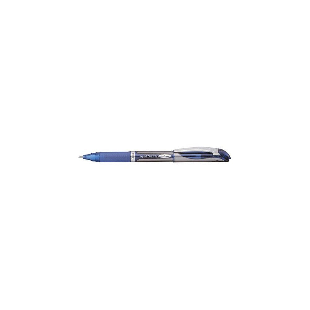 Pentel Stylo roller à encre gel EnerGel BL60, bleu