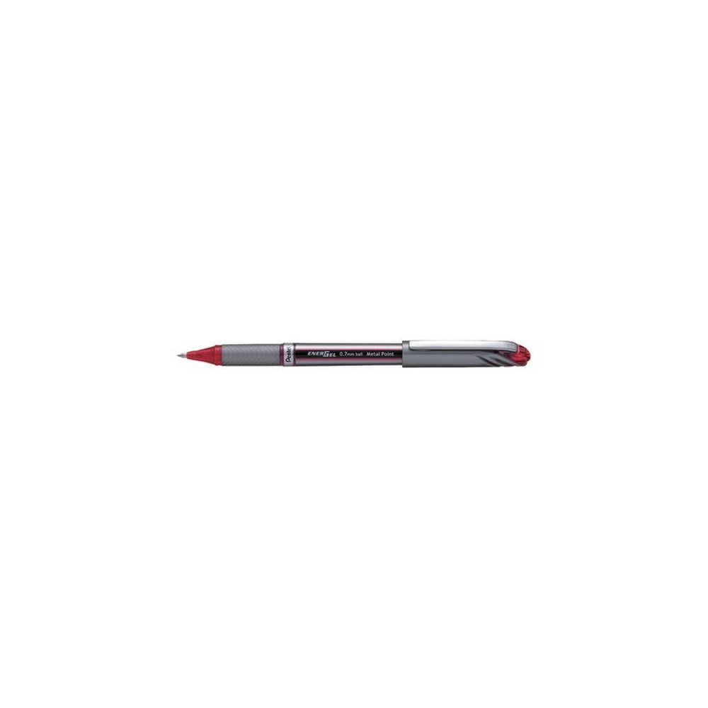 Pentel Stylo roller gel EnerGel Liquid Plus BL27, rouge