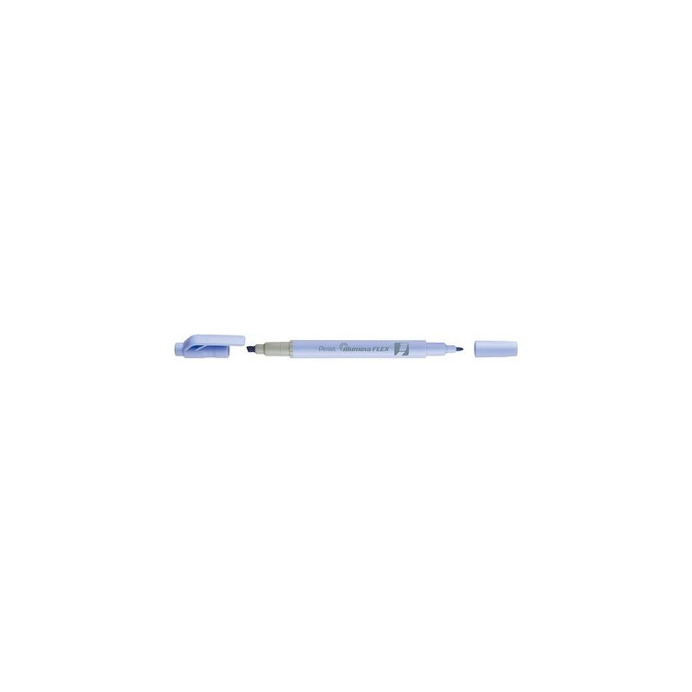 Pentel Surligneur Illumina Flex Pastel, bleu pastel